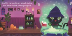 Little Witch Cat: Finger Puppet Book