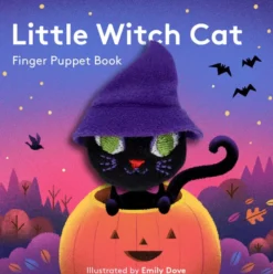 Little Witch Cat: Finger Puppet Book