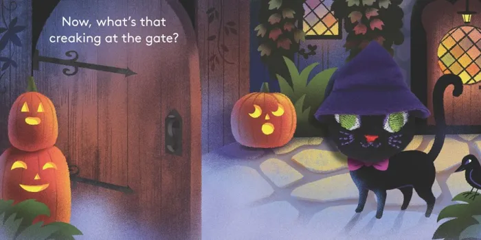Little Witch Cat: Finger Puppet Book