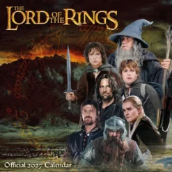 Lord Of The Rings 2027 Square Calendar