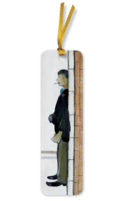 L.S. Lowry: Man Lying on a Wall bookmark