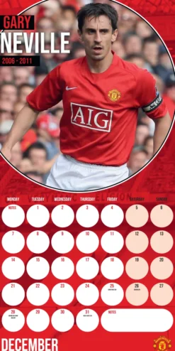 Manchester United Fc Legends 2026 Cal.