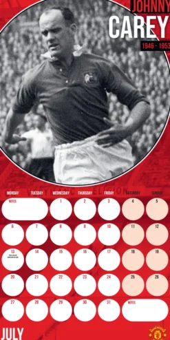 Manchester United Fc Legends 2026 Cal.