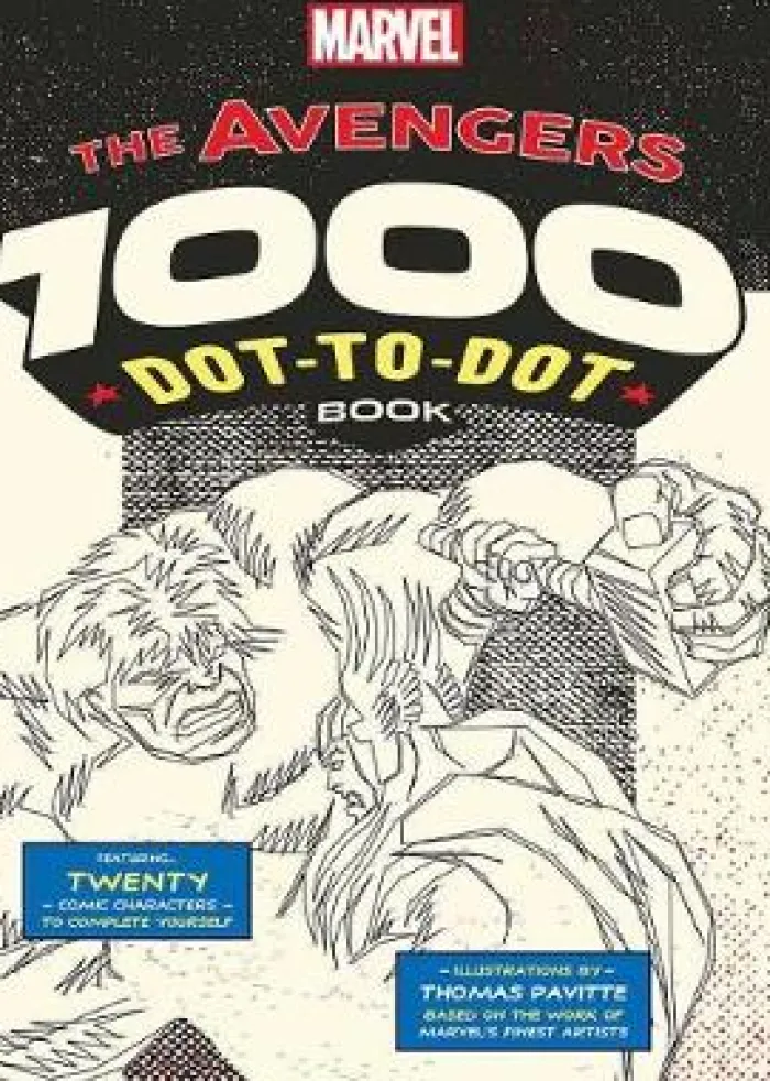 Marvel: Avengers 1000 Dot-To-Dot Book
