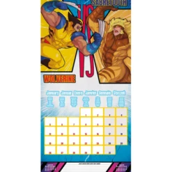 Marvel 2026 Square Calendar