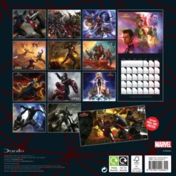 Marvel Square Calendar: 2023