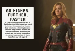 Marvel Studios Be More Captain Marvel: Embrace Your Power and Inspire Others