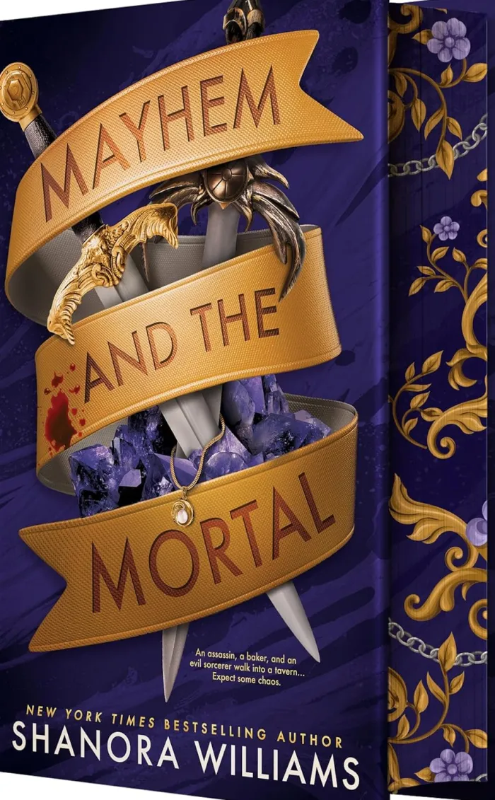 Mayhem and the Mortal: A Morally Gray Hero Enemies-To-Lovers Fantasy Romance