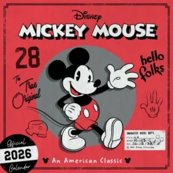 Mickey Classic 2026 Square Calendar