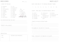Mindfulness : A Day and Night Reflection Journal