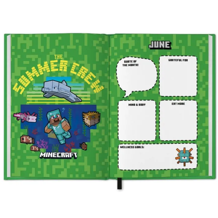 Minecraft A5 Diary 2025