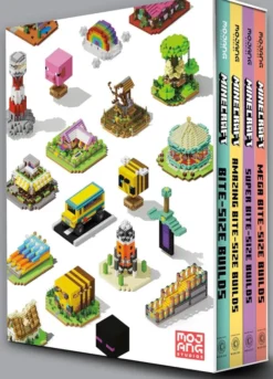 Minecraft: Bite-Size Builds Collection 4-Book Boxed Set: Minecraft: Bite Size-Builds, Minecraft: Amazing Bite-Size Builds, Minecraft: Super Bite-Size Builds, Minecraft: Mega Bite-Size Builds