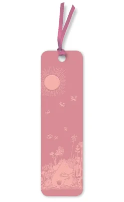 Moomin Love Artisan Art Vegan Leather bookmark