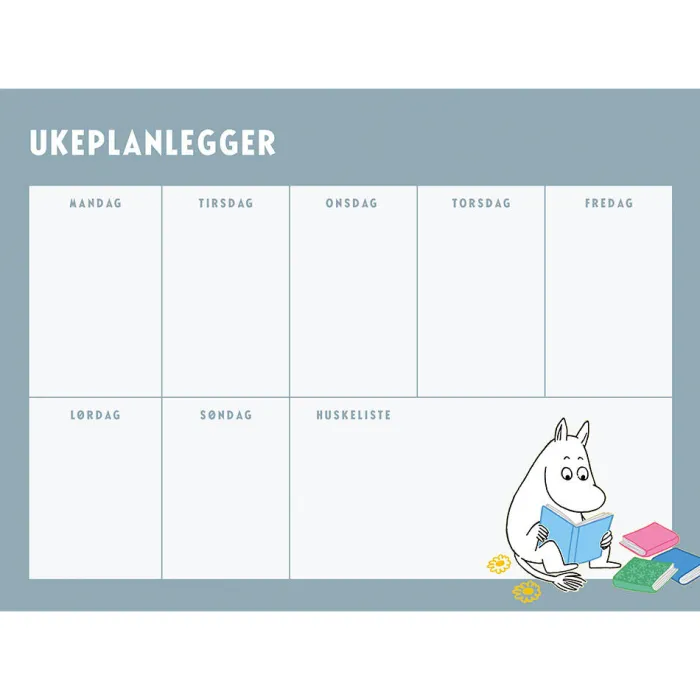 Mummi ukeplanlegger - Mummitrollet