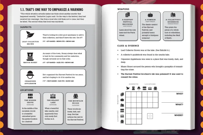 Murdle: The Case of the Seven Skulls: 64 Wildly Wicked Logic Puzzles