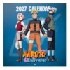 Naruto Shippuden 2027 30X30 Calendar