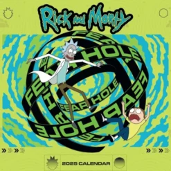 Official Rick And Morty Square Calendar 2025