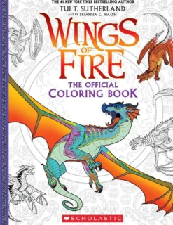Official Wings of Fire Coloring Book