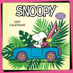 PEANUTS®: SNOOPY 2027 Wall Calendar with Notecards