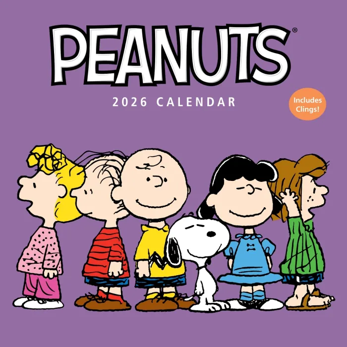 Peanuts® 2026 Wall Calendar