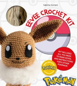 PokeMon Crochet Eevee Kit: Kit Includes Materials to Make Eevee and Instructions for 5 Other PokeMon