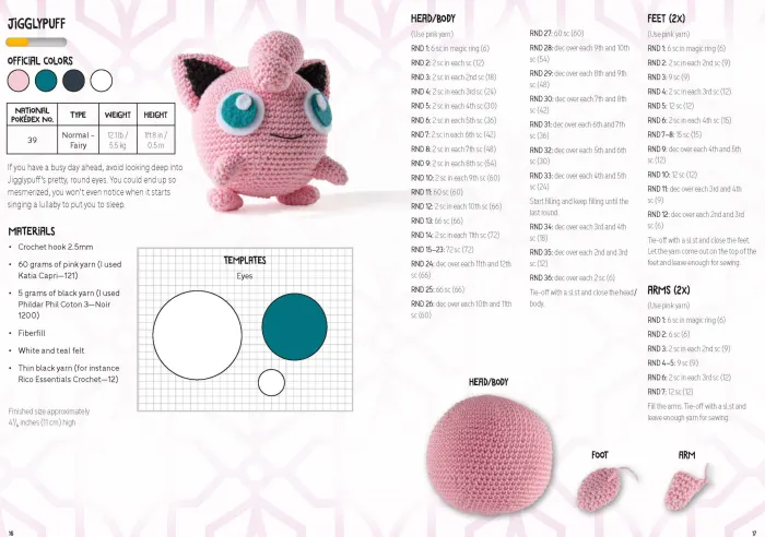 PokeMon Crochet Pikachu Kit: Kit Includes Materials to Make Pikachu and Instructions for 5 Other PokeMon