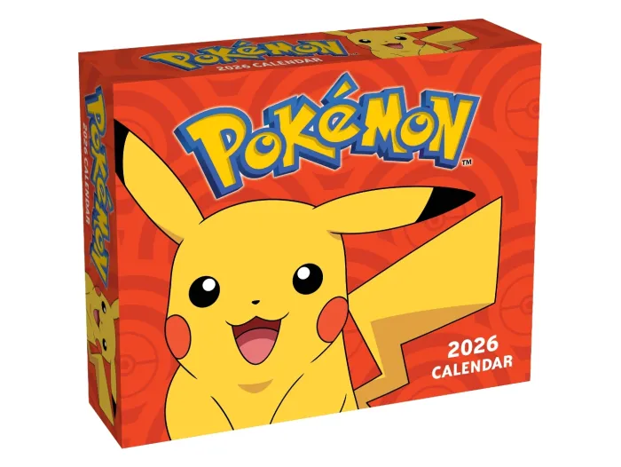 Pokémon 2026 Day-to-Day Boxed Calendar