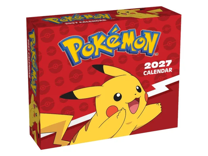 Pokémon 2027 Day-to-Day Calendar