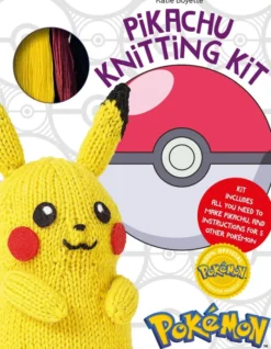 PokéMon Knitting Pikachu Kit: Kit Includes All You Need to Make Pikachu and Instructions for 5 Other PokéMon