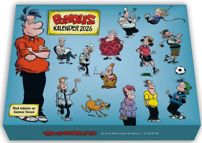 Pondus bordkalender 2026