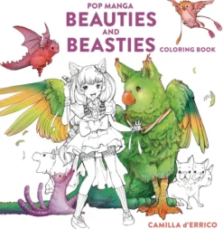 Pop Manga Beauties and Beasties Coloring Book
