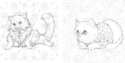 Pop Manga Catitude Coloring Book