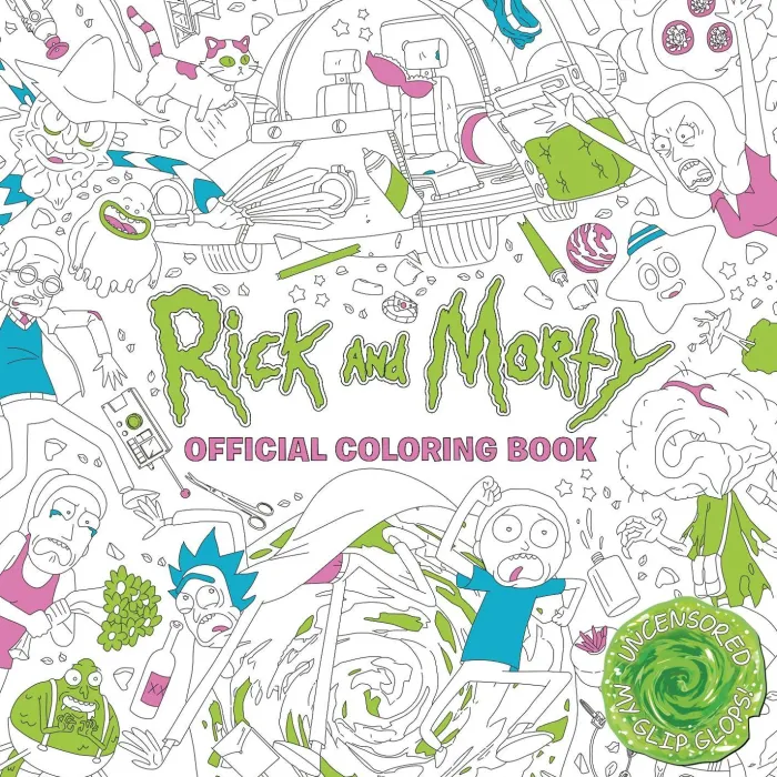 Rick and Morty Official Coloring Book