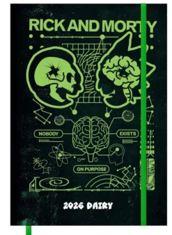 Rick & Morty 2026 A5 Dtp Diary