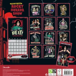 ROCKY HORROR SHOW 2026 SQUARE CALENDAR