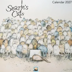 Ronald Searle's Cats Mini Wall calendar 2027 (Art Calendar)