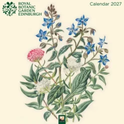Royal Botanic Garden Edinburgh Wall Calendar 2027 (Art Calendar)