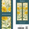 Scalloped Yellow Flower Premium Bookmark