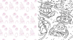 Season's Creepings Coloring: Color 60 Spooky & Cute Creatures with a Holiday Twist