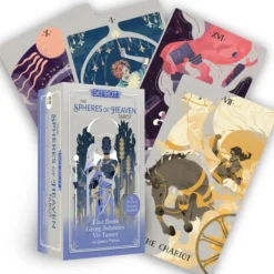 Sefirot - The Spheres of Heaven Tarot: An 80-Card Deck & Guidebook Inspired by Marseille Tarot, Kabbalistic Teachings, and Esoteric Wisdom