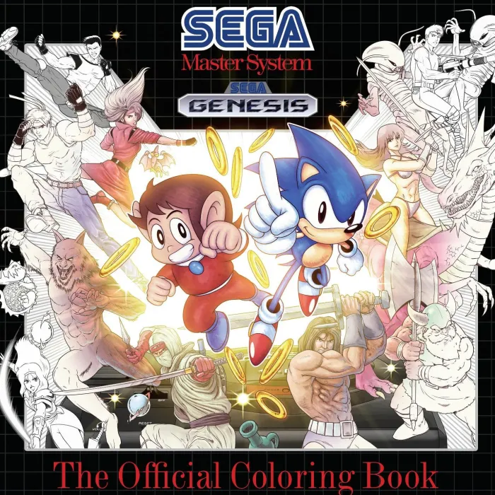 SEGA: The Official Coloring Book