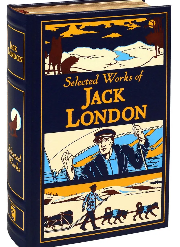Selected Works of Jack London (Deluxe Leatherbound Edition)