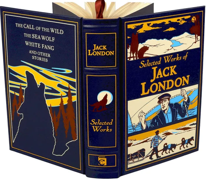 Selected Works of Jack London (Deluxe Leatherbound Edition)