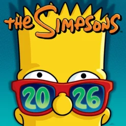 Simpsons 2026 Square Calendar