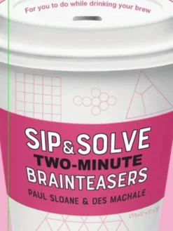 Sip & Solve Two-Minute Brainteasers