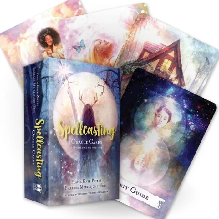 Spellcasting Oracle Cards: A 48-Card Deck and Guidebook