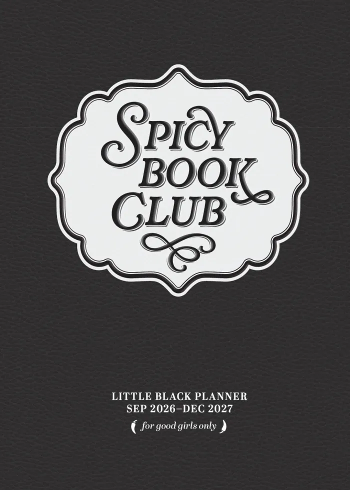 Spicy Book Club 16-Month 2026-2027 Weekly/Monthly Planner Calendar