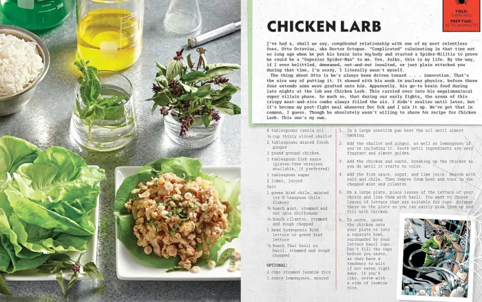 Spider-man Official Cookbook