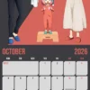 Spy X Family 2026 Square Calendar
