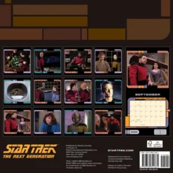 Star Trek: The Next Generation 2025 Wall Calendar
